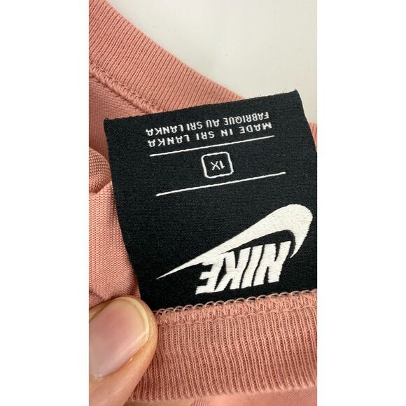 Nike Women's Plus Size 1X Bodysuit Blush tank top athletic exercise - Picture 5 of 7